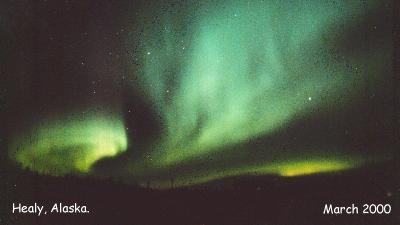Aurora from Healy, Alaska - 18mm lens